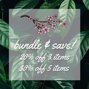 DISCOUNT SHIPPING ON ALL BUNDLES